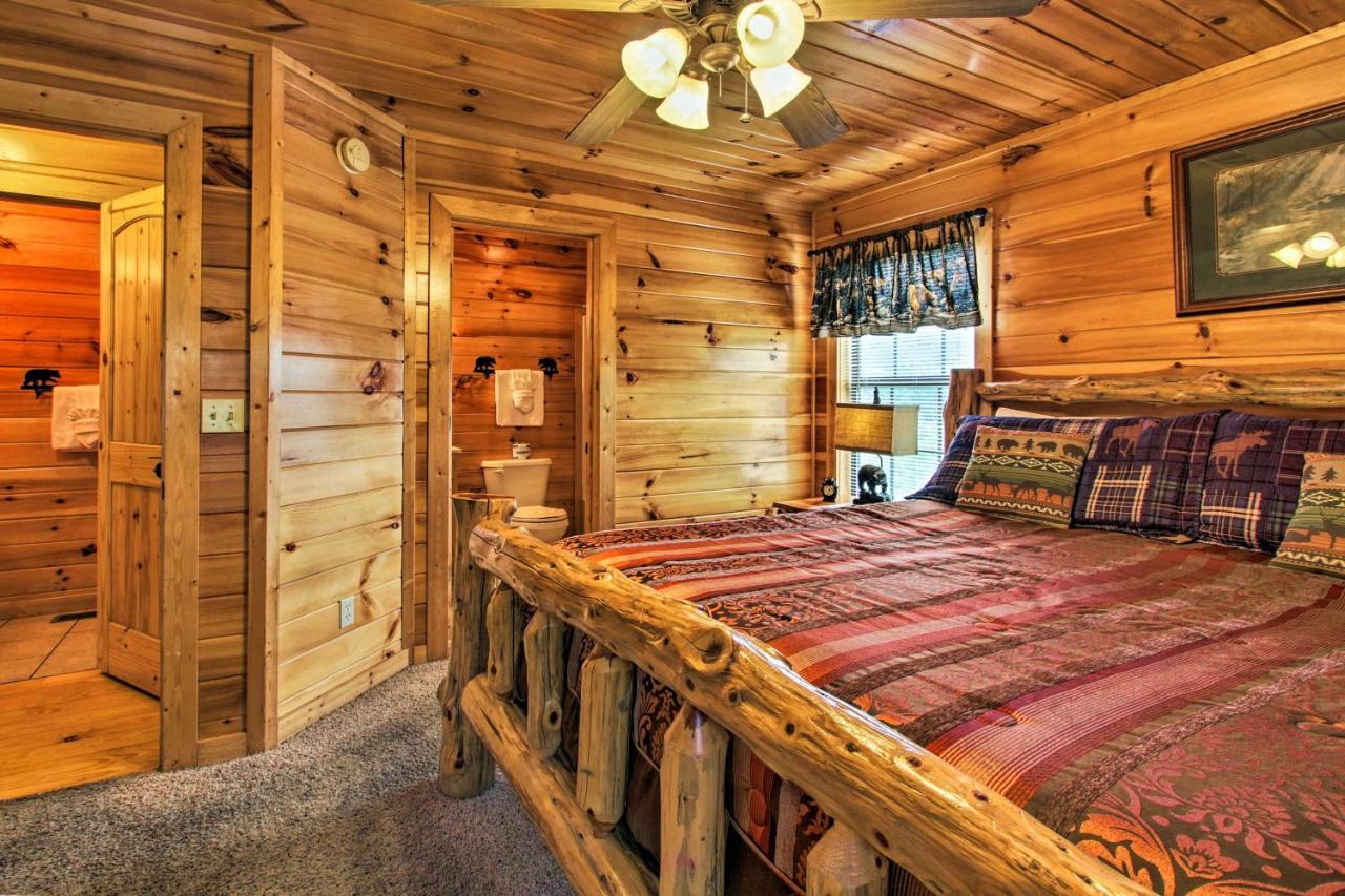 Expansive Gatlinburg Cabin Hot Tub, Deck And Grill! Exterior foto